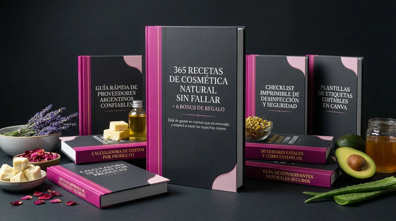 Cosmética Natural desde casa: 365 recetas naturales